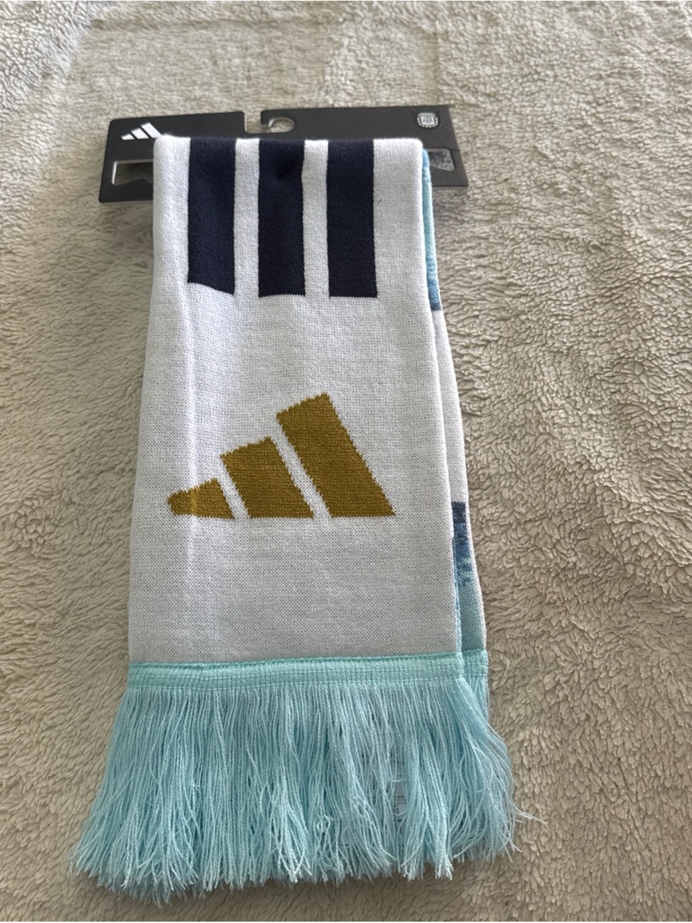 Adidas Argentina National Team 26 Football Scarf KE1385 World Cup 2026 New